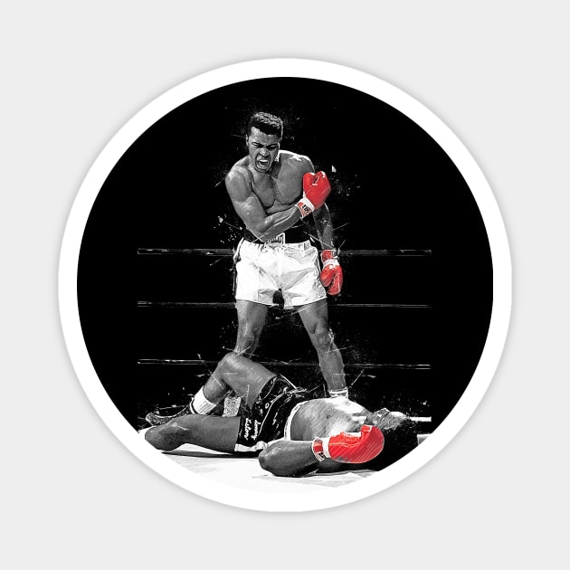 Muhammad Ali Magnet by Creativedy Stuff